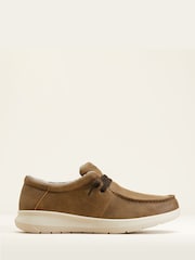 Ariat Hilo Casual Leather Brown Shoes - Image 1 of 4