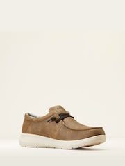 Ariat Hilo Casual Leather Brown Shoes - Image 2 of 4