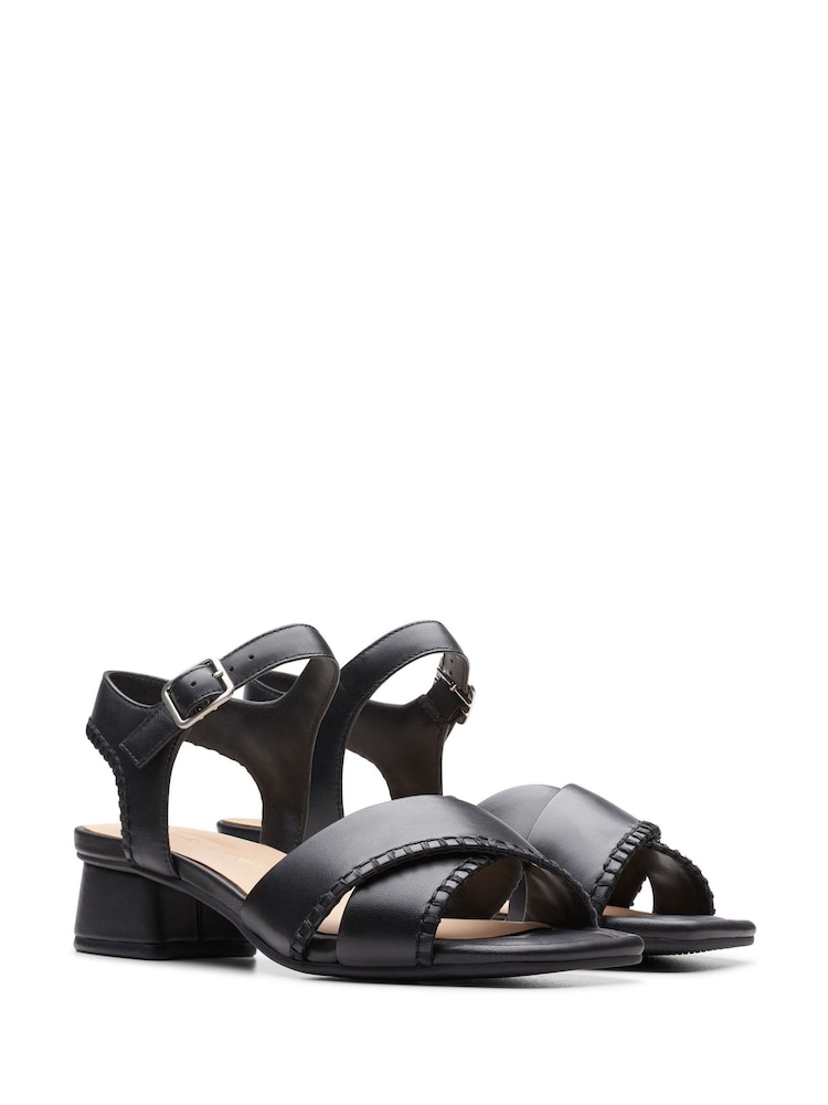 Clarks Black Leather Serina35 Cross Sandals - Image 8 of 8 Clarks Black Leather Serina35 Cross Sandals - Image 8 of 8