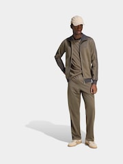 adidas Originals Brown Classic Track Jacket - Image 3 of 6