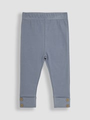 JoJo Maman Bébé Natural Cow Sweatshirt & Rib Leggings Set - Image 4 of 6