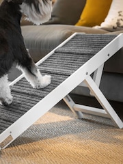 Lords and Labradors White Wooden Pet Ramp - Image 3 of 6
