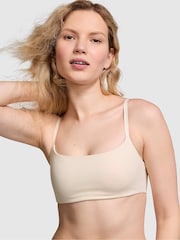 Victoria's Secret PINK White Shell Relay Sports Bra - Image 1 of 3