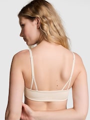 Victoria's Secret PINK White Shell Relay Sports Bra - Image 2 of 3
