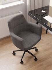 Koble Grey Elsa Home Office Chair - Image 4 of 5