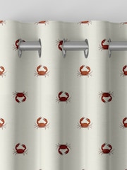 Sophie Allport White Crab Made to Measure Curtains - Image 5 of 6