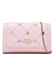 Love Moschino Pink FAUX Leather Crossbody Bag - Image 1 of 4