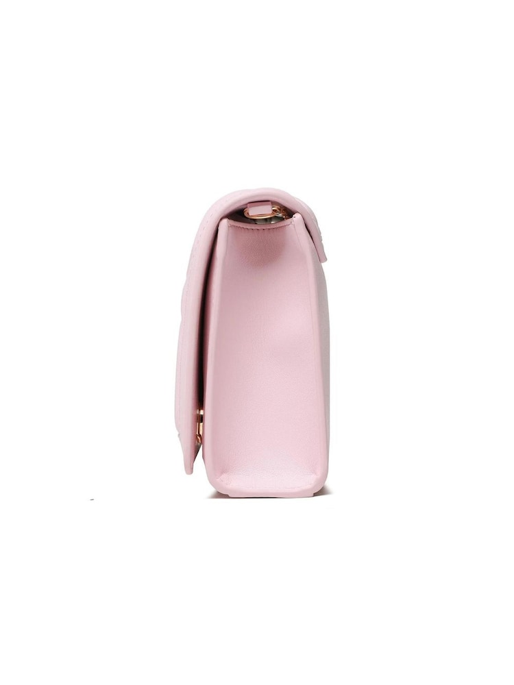 Love Moschino Pink FAUX Leather Crossbody Bag - Image 4 of 4