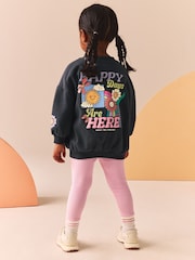 Charcoal Grey Sweatshirt and Leggings Set (3mths-7yrs) - Image 2 of 9
