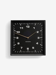 Black Square Wall Clock - Image 4 of 4