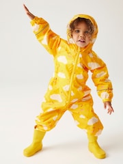 Regatta Yellow Pobble Waterproof Puddlesuit - Image 3 of 7