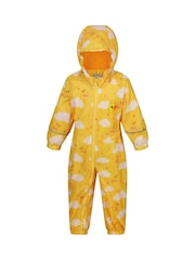 Regatta Yellow Pobble Waterproof Puddlesuit - Image 5 of 7