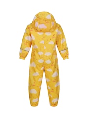 Regatta Yellow Pobble Waterproof Puddlesuit - Image 6 of 7
