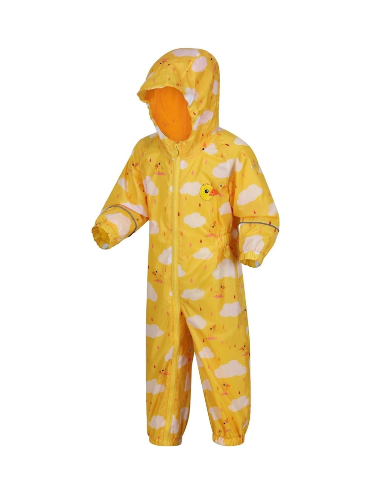Regatta Yellow Pobble Waterproof Puddlesuit - Image 7 of 7