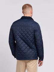 U.S. Polo Assn. Blue Mens Quilted Collared Jacket - Image 4 of 8