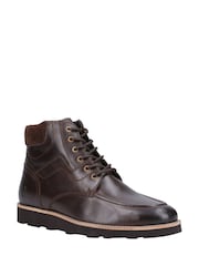 Hush Puppies Brown Kenneth Boots - Image 3 of 5