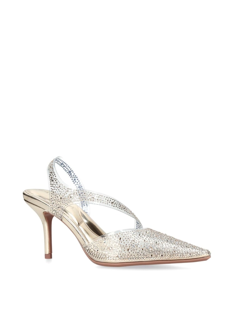 Carvela zlata (barva); zlato Symmetry Court Vinil 80 čevlji - Slika 2 iz 4 Carvela zlata (barva); zlato Symmetry Court Vinil 80 čevlji - Slika 2 iz 4