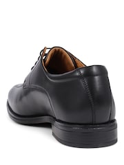 Pavers Black Pavers Smart Leather Lace-Up Black Shoes - Image 3 of 5