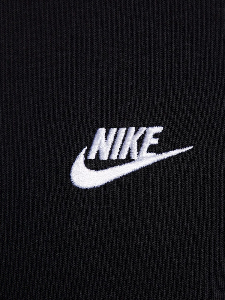 Nike Black Oversized Club Fleece Sweatshirt - Image 6 of 6