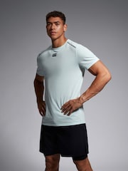 Canterbury Adult Mens Green Cotton/Poly Training T-Shirt - Image 3 of 5