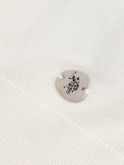 U.S. Polo Assn. White Regular Fit Womens Crew Neck Jumper - Image 6 of 7
