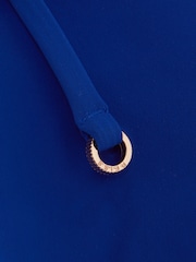Reiss Cobalt Blue Millie Mid Rise Bikini Bottoms - Image 4 of 4