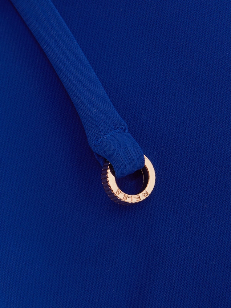 Reiss Cobalt Blue Millie Mid Rise Bikini Bottoms - Image 4 of 4