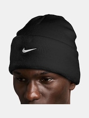 Nike Black Peak Swoosh Beanie - Image 4 of 4
