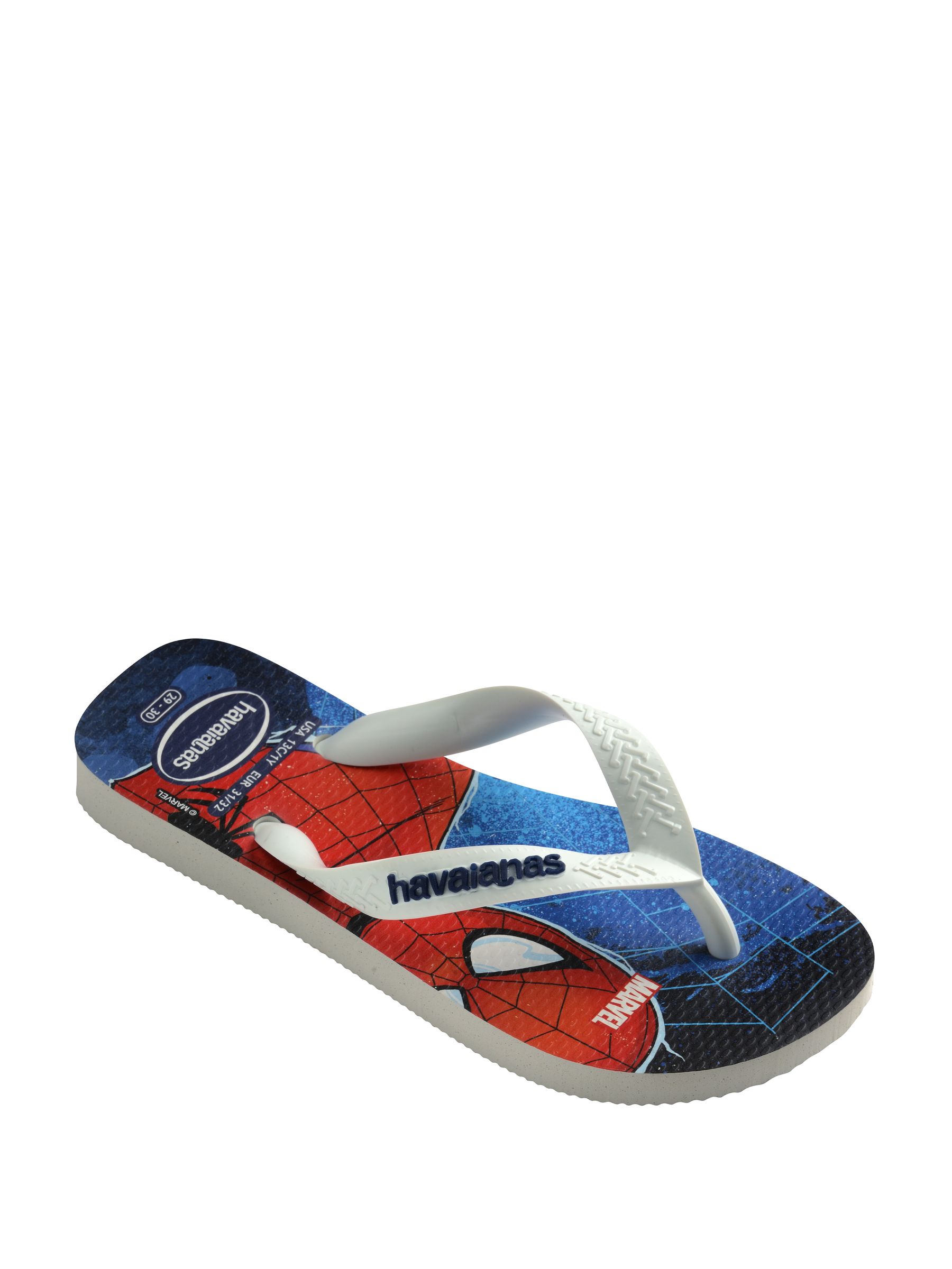 Buy Havaianas Kids Top Marvel II White Sandals from Next Luxembourg