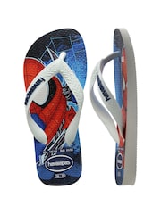 Havaianas Kids Top Marvel II White Sandals - Image 6 of 8