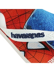 Havaianas Kids Top Marvel II White Sandals - Image 7 of 8