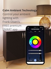 Frank Olsen Midnight Black AVA SMART Side Table - Image 10 of 10