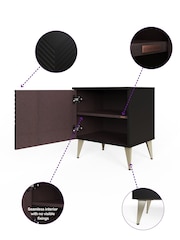 Frank Olsen Midnight Black AVA SMART Side Table - Image 5 of 9