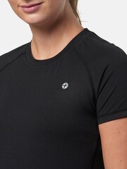 Gym + Coffee Black Relentless Womens T-Shirt - Image 3 of 6