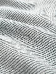 Grey Sparkle V-Neck Knit Jumper - Image 7 of 7