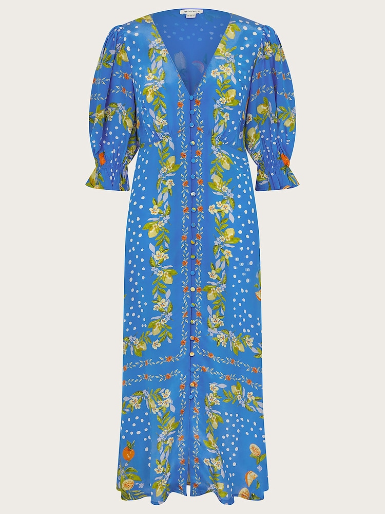 Monsoon Blue Paloma Tea Dress - Image 5 of 5