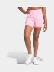 adidas Pink Aeroready Minimal 2-in-1 Shorts - Image 1 of 6