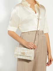 Dune London Multi Sapphire Branded Cross-Body Bag - Image 1 of 5