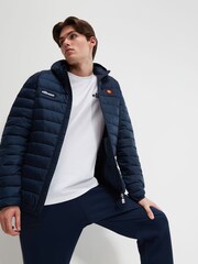 Ellesse Navy Lombardy Padded Jacket - Image 4 of 8