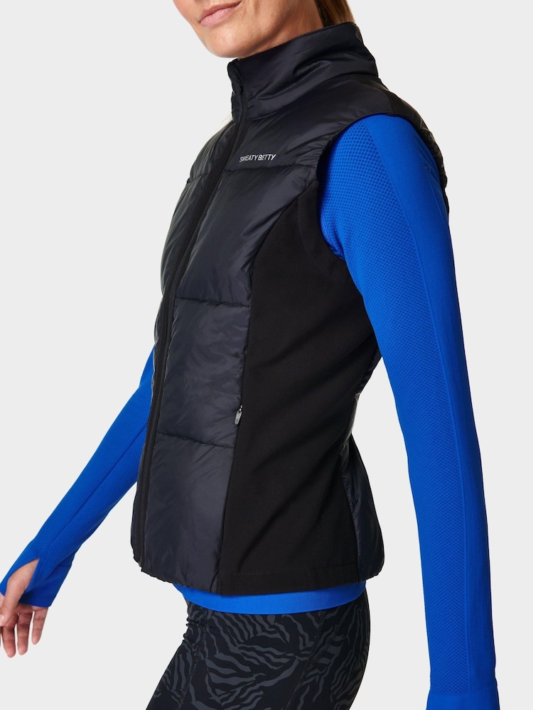 Sweaty Betty Black Accelerate Elite Gilet - Image 5 of 5
