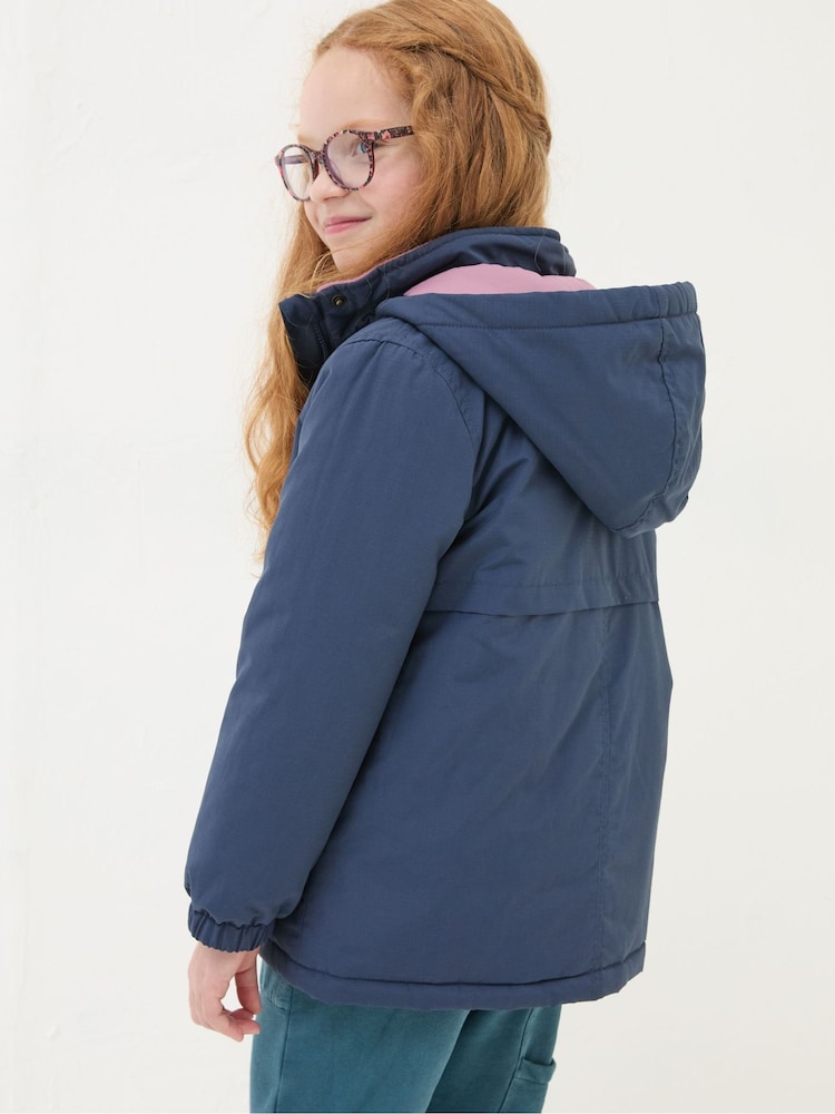 FatFace Leah Navy Blue Jacket - Image 2 of 5