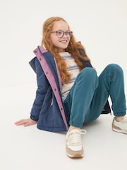 FatFace Leah Navy Blue Jacket - Image 3 of 5