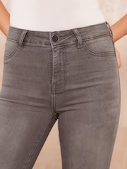 Friends Like These Grey High Waisted Jeggings - Image 4 of 4