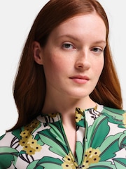 Regatta Green Orla Kiely Long Sleeve Swimsuit - Image 5 of 8