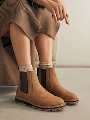 بني فاتح بني - بوت Chelsea من Forever Comfort® - صورة 1 من 7