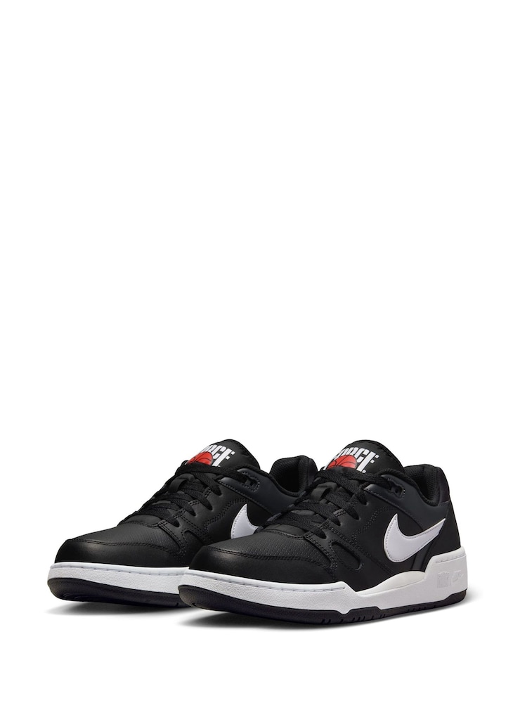 Nike Black Full Force Low Trainers - Image 2 of 11