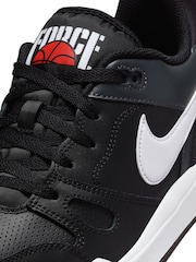 Nike Black Full Force Low Trainers - Image 7 of 11