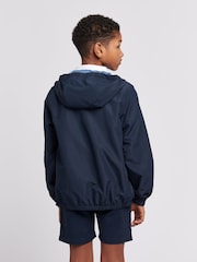 U.S. Polo Assn. Blue Boys Hooded Windbreaker - Image 4 of 5