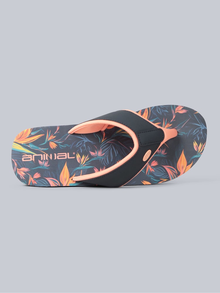 Naranja oscuro - Chanclas Swish para mujer de Animal - Imagen 2 de 5 Naranja oscuro - Chanclas Swish para mujer de Animal - Imagen 2 de 5