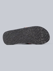 Animal Orange Dark Womens Swish Flip Flops - Image 3 of 5